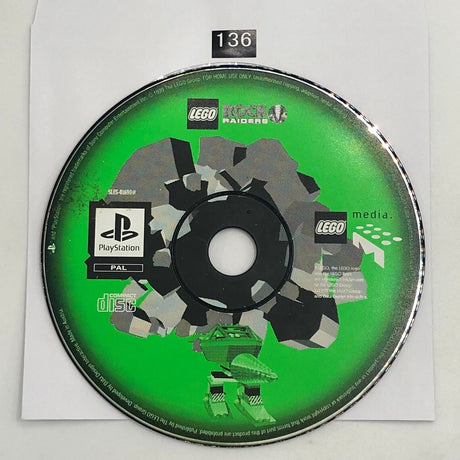 Lego Rock Raiders PS1 Playstation 1 Game Disc Only