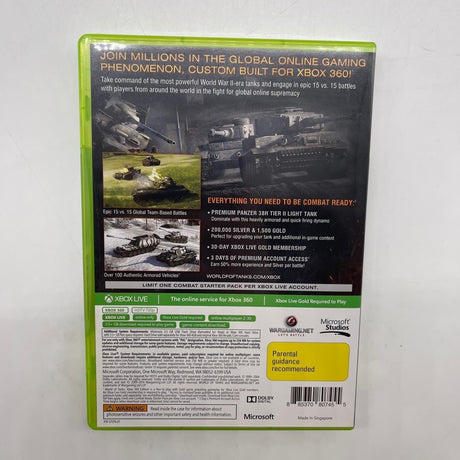 World Of Tanks Xbox 360 Game Brand New SEALED - Trippy Trades 