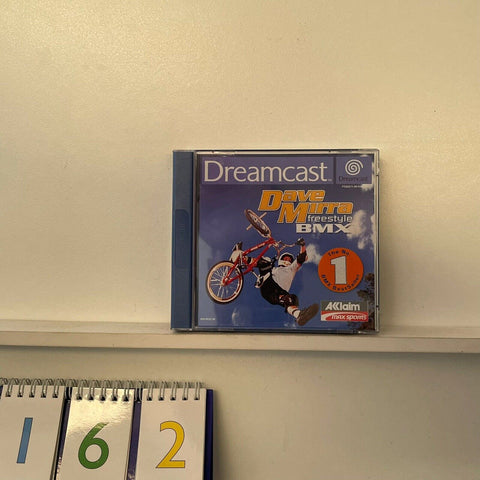 Dave Mirra Freestyle BMX Sega Dreamcast Game + Manual PAL