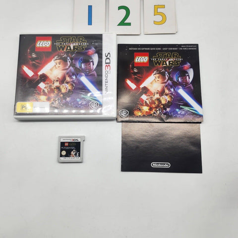 Lego Star Wars The Force Awakens Nintendo 3DS Game + Manual PAL oz125