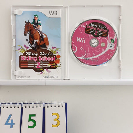 Mary King's Riding School 2 II Nintendo Wii Game + Manual PAL