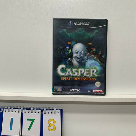 Casper Spirit Dimensions Nintendo Gamecube + Manual PAL