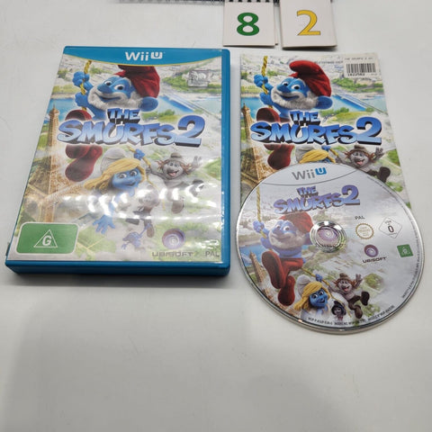 The Smurfs 2 Nintendo Wii U Game + Manual PAL oz82