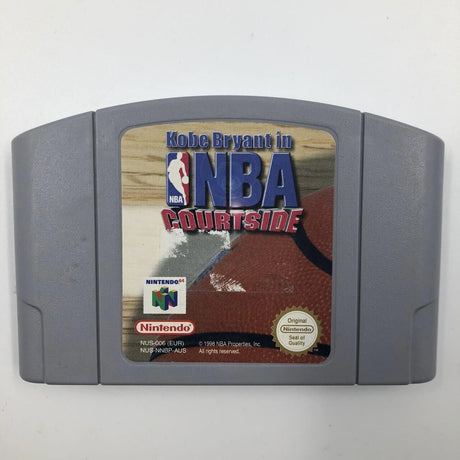 Kobe Bryant In NBA Courtside Nintendo 64 N64 Game Cartridge PAL
