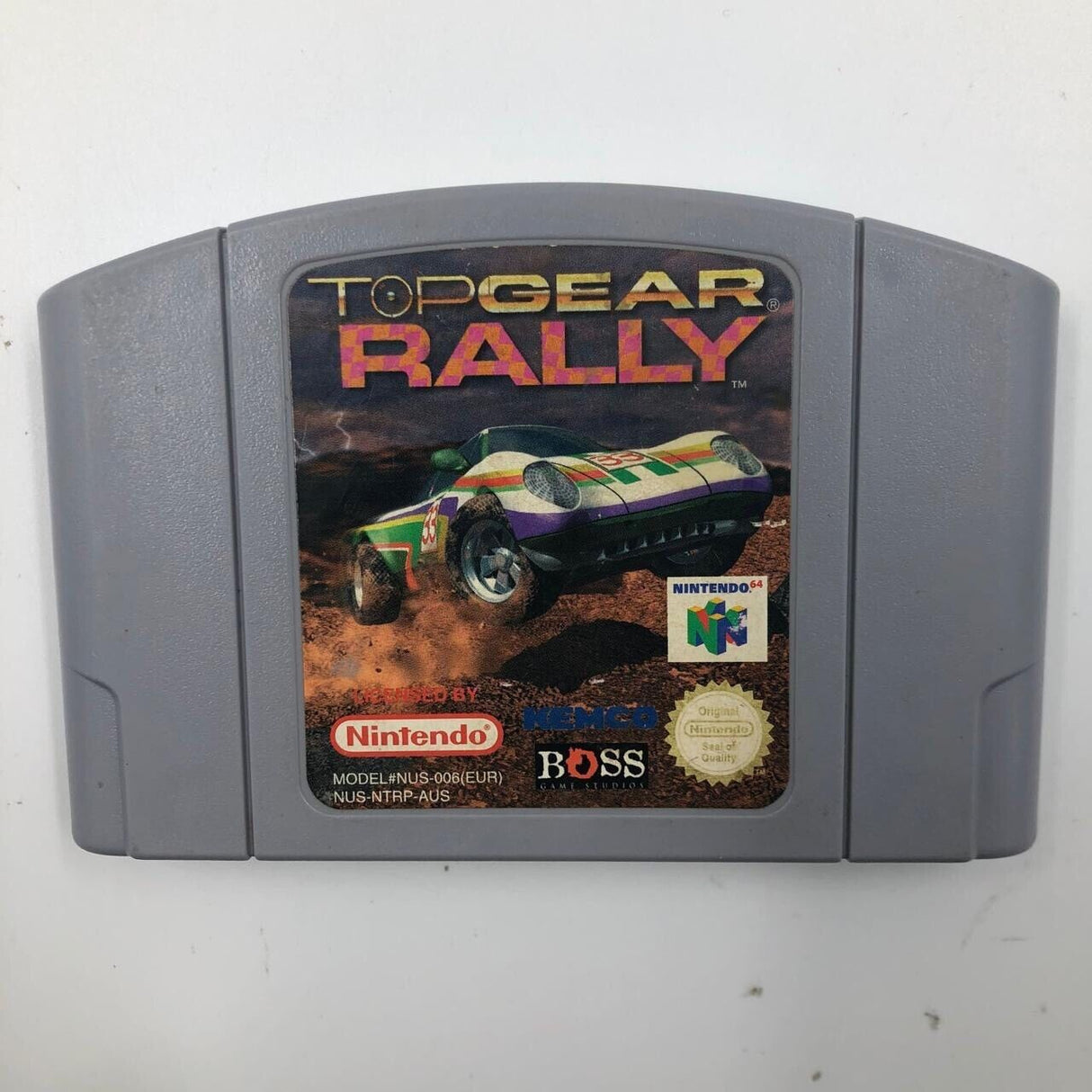 Top Gear Rally Nintendo 64 N64 Game Cartridge PAL