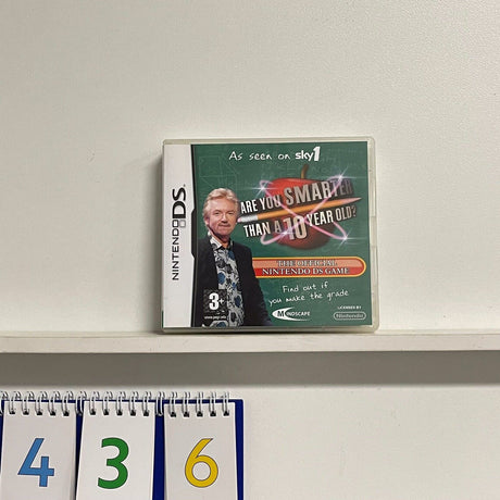 Are You Smarter Than 10 Year Old ? Nintendo DS game + manual