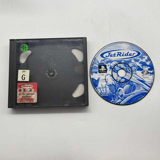 Jet Rider PS1 Playstation 1 Game PAL 25F4