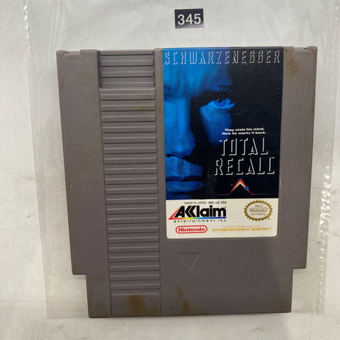 Total Recall Nintendo Entertainment System NES Game PAL
