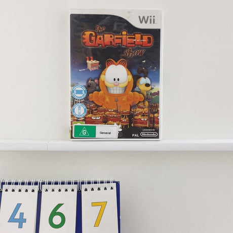 The Garfield Show Nintendo Wii Game + Manual PAL