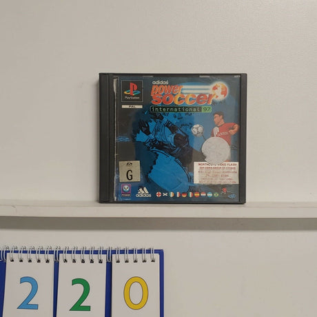 Adidas Power Soccer International 97 PS1 PlayStation 1 Game + Manual PAL