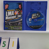 LMA Manager 2002 PS2 Playstation 2 Game + Manual PAL oz51