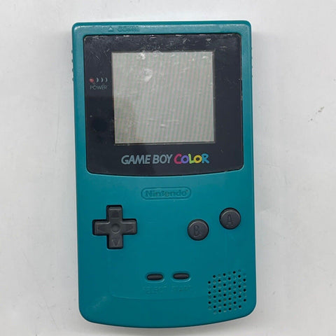 Nintendo Gameboy Color/Colour Teal Blue Console 28j4