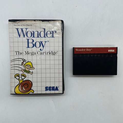 Wonder Boy Sega Master System Game PAL 06n3