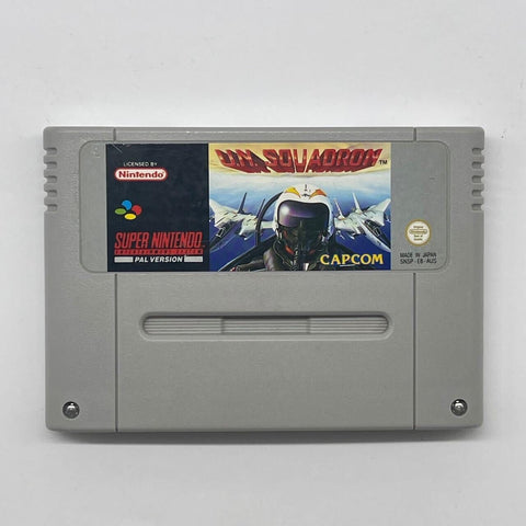 UN Squadron Super Nintendo SNES Game Cartridge PAL