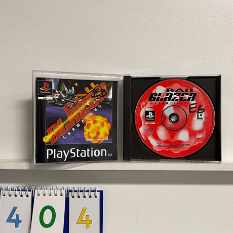 Ball Blazer Champions PS1 Playstation 1 game + manual PAL