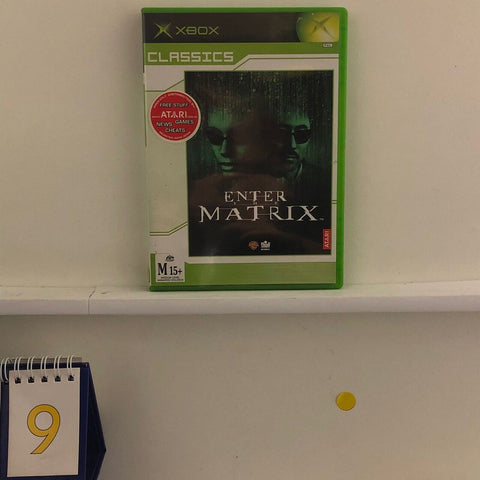 Enter The Matrix Xbox Original Game + Manual PAL y9