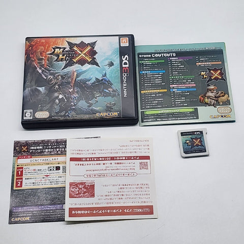 Monster Hunter X Cross - Japanese - Nintendo 3DS Game