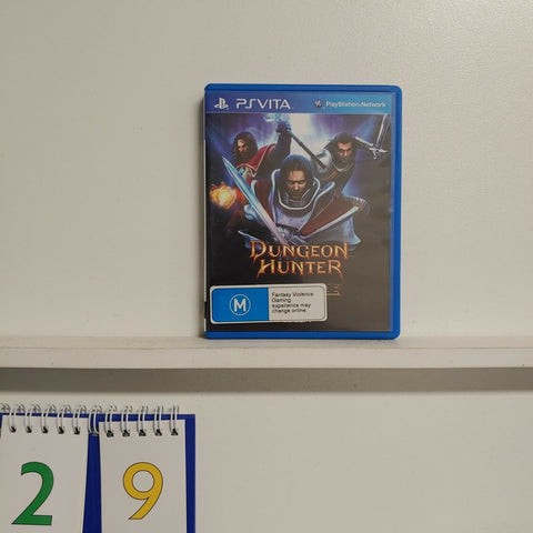 Dungeon Hunter Alliance PS VITA Playstation game + manual