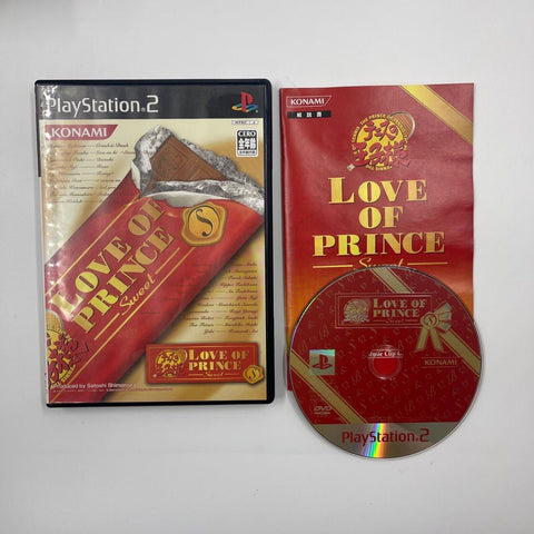 Love Of Prince PS2 Playstation 2 Game + Manual NTSC-J