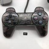 Sony PlayStation 1 PS1 Controller Genuine - Clear Black Limited Edition