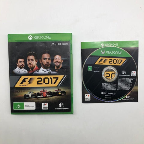F1 2017 Special Edition Xbox one Game + Manual PAL 24d3