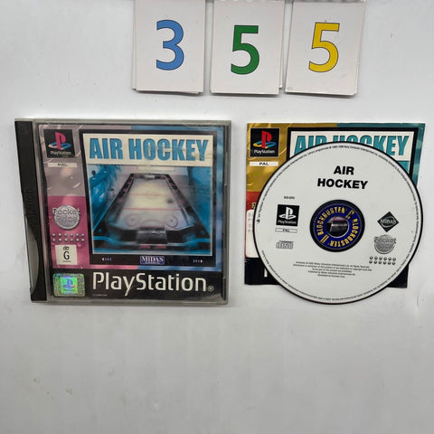 Air Hockey PS1 Playstation 1 Game + Manual PAL