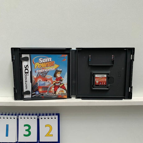 Sam Power Firefighter Nintendo DS game + Manual