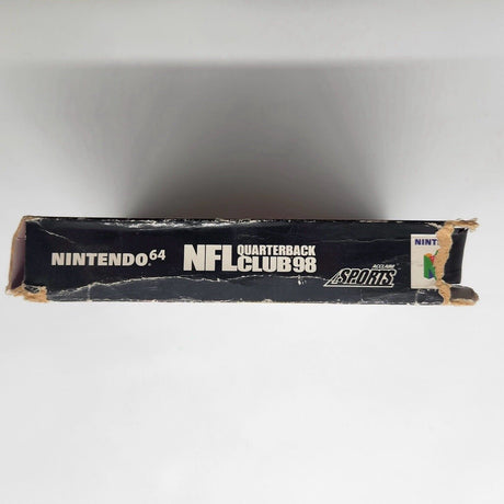 NFL Quarterback Club 98 Nintendo 64 N64 Game Boxed