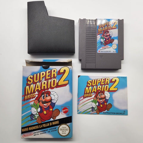 Super Mario Bros 2 II Nintendo Entertainment System NES Game Boxed Complete 04F4