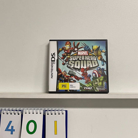 Marvel Super Hero Squad Nintendo DS game + manual