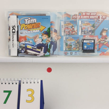 Tim Power PoliceMan Nintendo DS Game + Manual