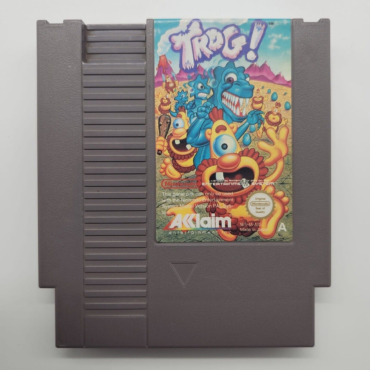 Trog Nintendo Entertainment System NES Game Boxed - Trippy Trades 