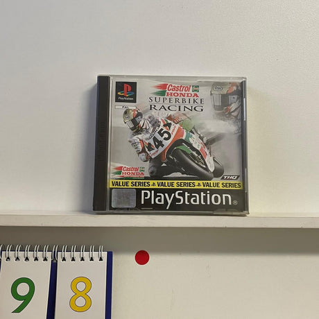 Castrol Honda Super Bike PS1 Playstation 1 Game PAL
