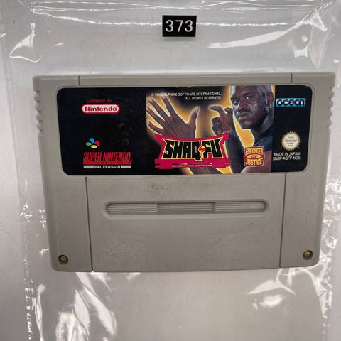 Shaq Fu Super Nintendo SNES Game Cartridge PAL