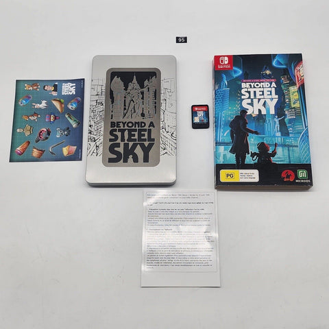 Beyond a Steel Sky Nintendo Switch Game + Manual