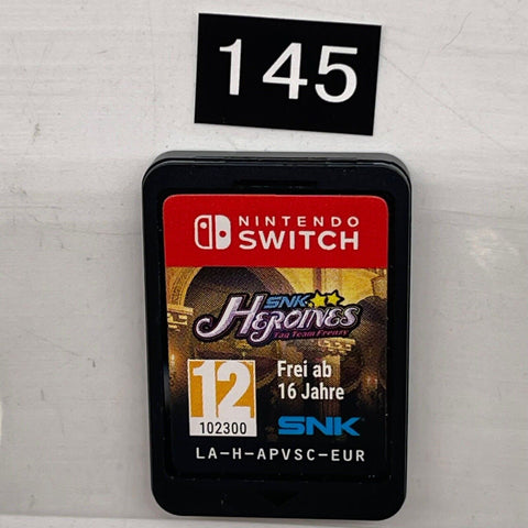 SNK Heroines Nintendo Switch Game Cartridge