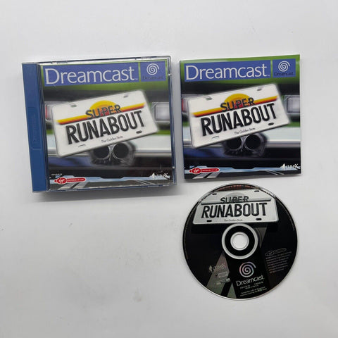 Super Runabout Sega Dreamcast Game + Manual PAL 25F4