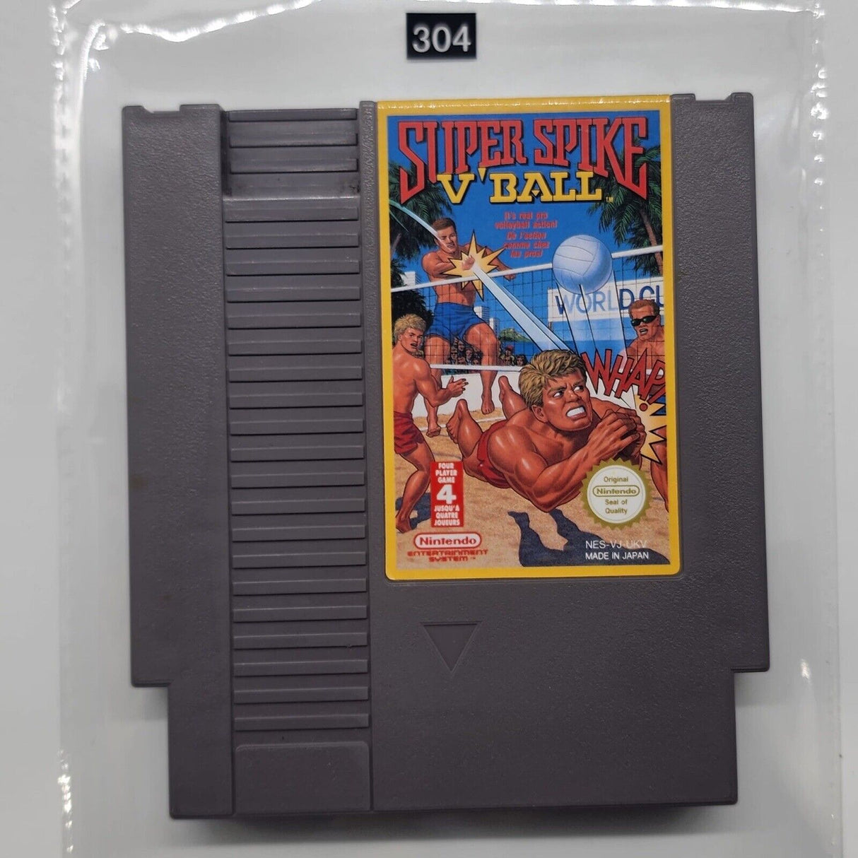 Super Spike V'Ball Nintendo Entertainment System NES Game PAL - Trippy Trades 