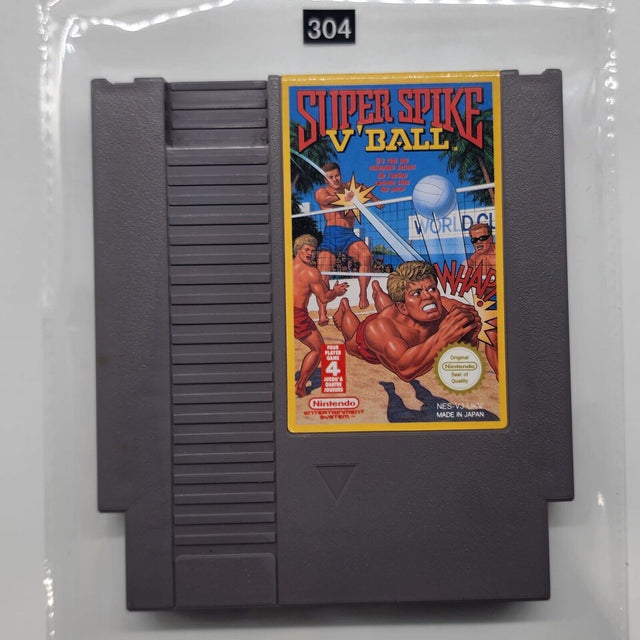 Super Spike V'Ball Nintendo Entertainment System NES Game PAL - Trippy Trades 