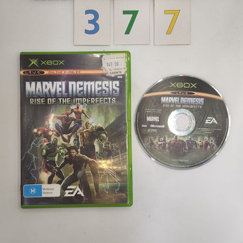 Marvel Nemesis Rise Of The Imperfects Xbox Original Game y377