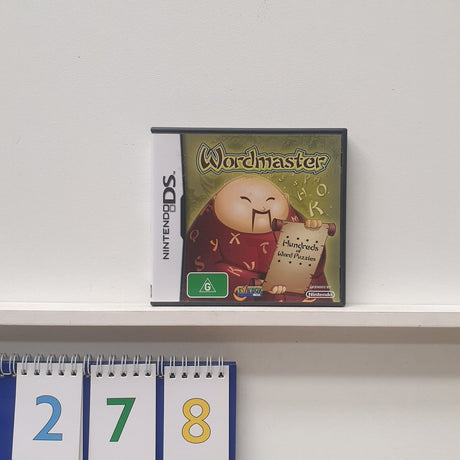 Wordmaster Nintendo DS game + manual