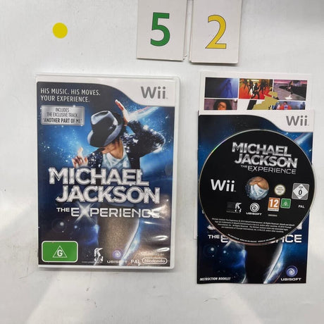 Michael Jackson The Experience Nintendo Wii Game + Manual PAL