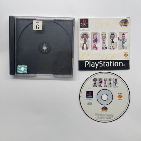 Spice World PS1 Playstation 1 Game + Manual PAL 25F4