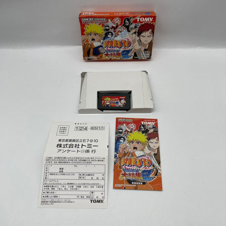 Naruto The Strongest Ninja Rally 2 Game Boy Advance Boxed Japanese NTSC-J
