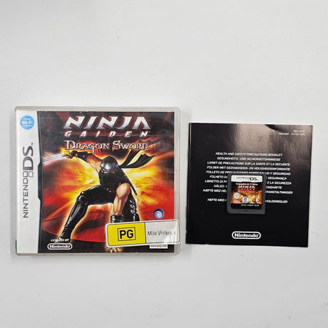 Ninja Gaiden Dragon Sword Nintendo DS Game + Manual