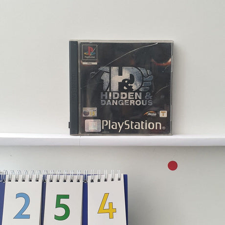 Hidden And Dangerous PS1 Playstation 1 Game PAL