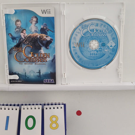 The Golden Compass The Official Video Game Nintendo Wii Game + Manual PAL