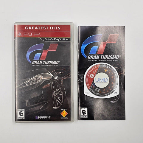 Gran Turismo PSP Playstation Portable Game + Manual 25F4