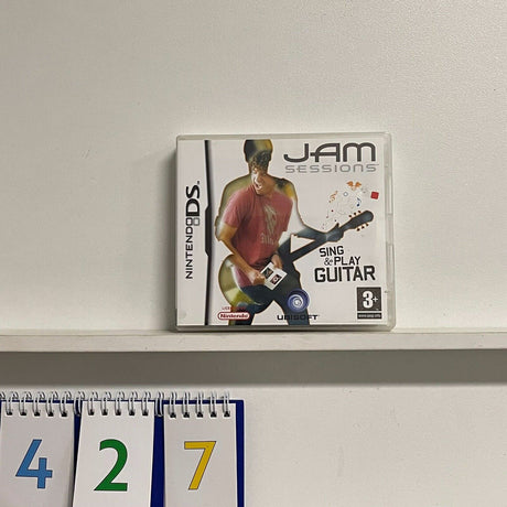 Jam Sessions Sing And Play Guitar Nintendo DS game + manual