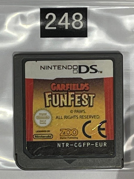 Garfield’s FunFest Nintendo DS Game Cartridge